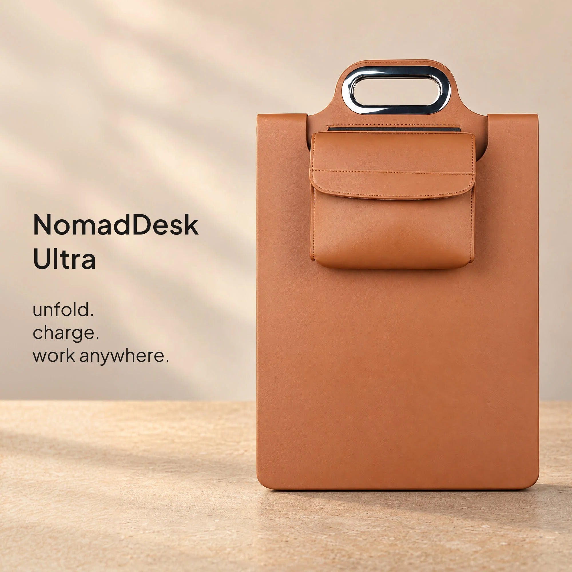 NomadDesk Ultra ready for mobile work