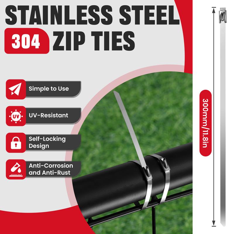 Professional Stainless Steel Cable Tie Gun Kit