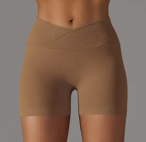 High Waist Yoga Fit Shorts