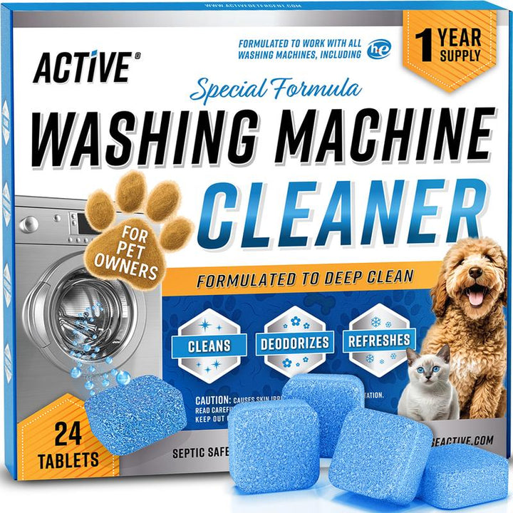 Professional Enzymatic Washing Machine Cleaner Tablets
