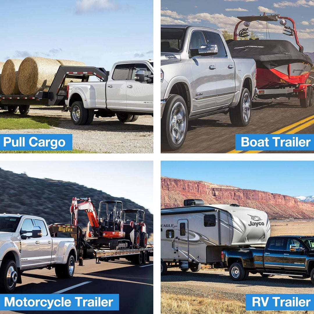 Professional Aerospace-Grade Aluminum Adjustable Trailer Hitch