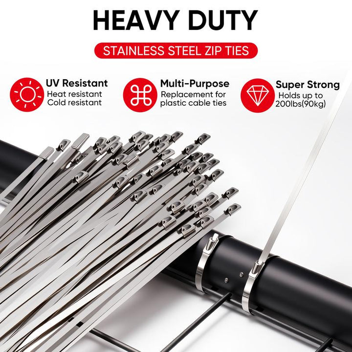 Professional Stainless Steel Cable Tie Gun Kit