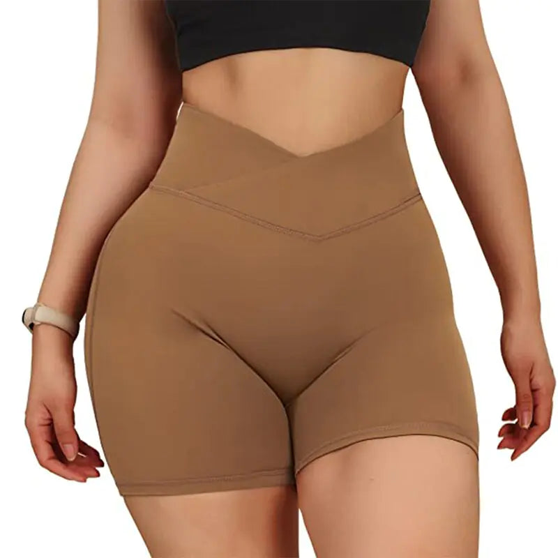 High Waist Yoga Fit Shorts