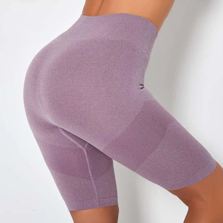 Women Seamless High Waist Shorts