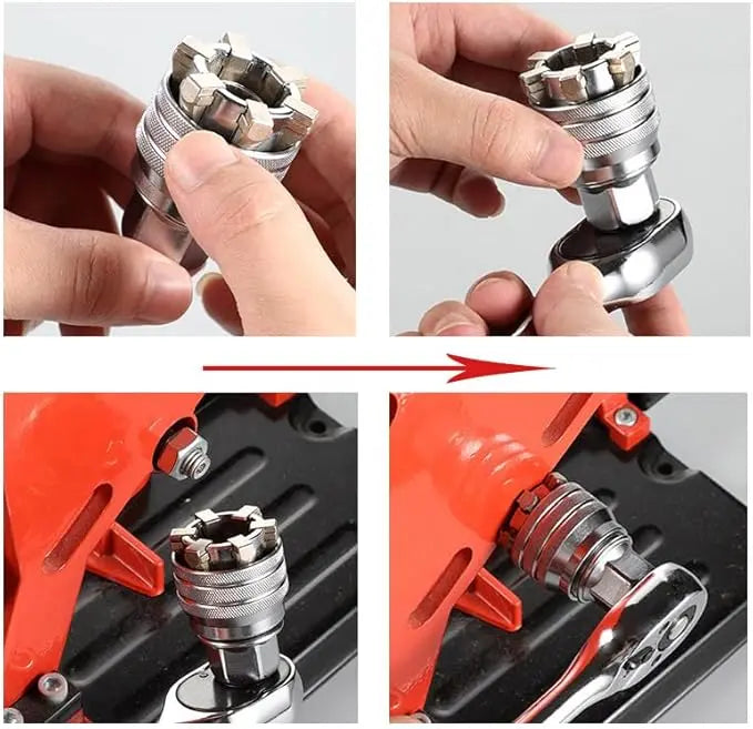 Universal Adjustable Socket Wrench