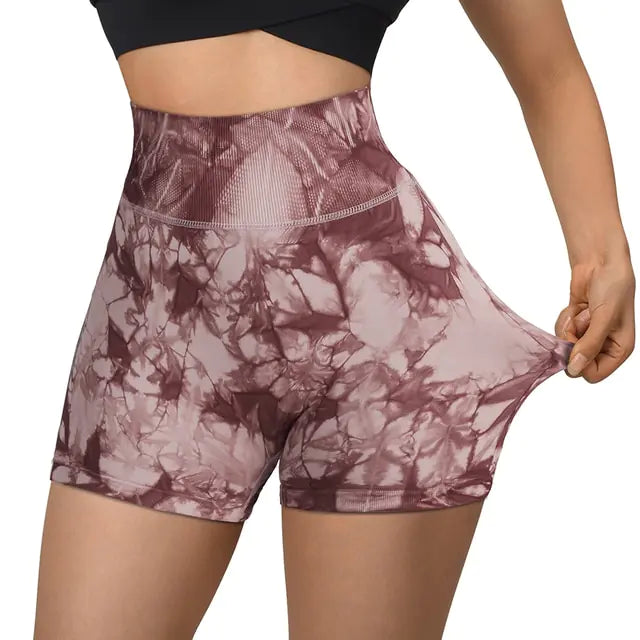 High Waist Yoga Fit Shorts