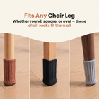 Chair Socks - Black | Set of 4