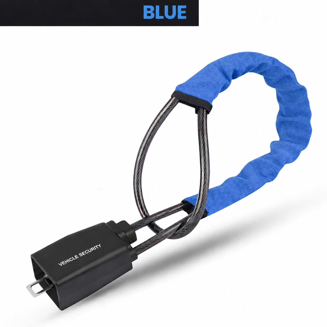 Universal Anti-Theft Steering Wheel to Seatbelt Lock