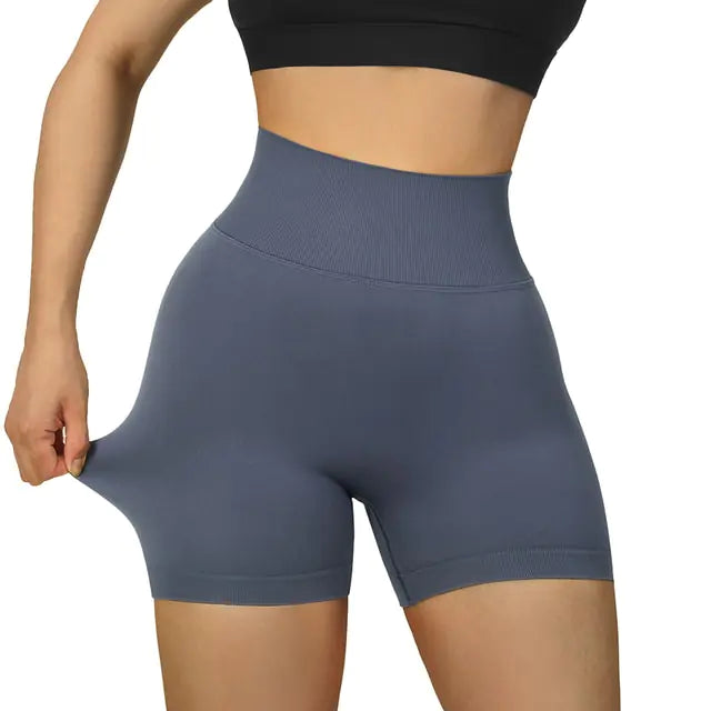 High Waist Yoga Fit Shorts