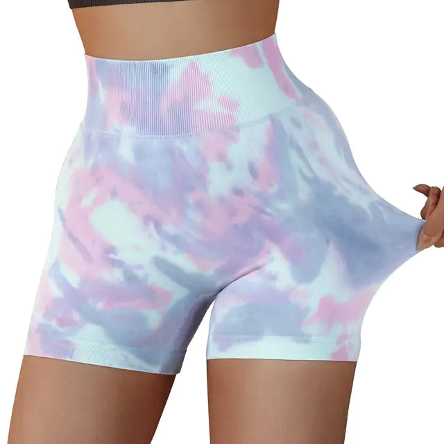 High Waist Yoga Fit Shorts