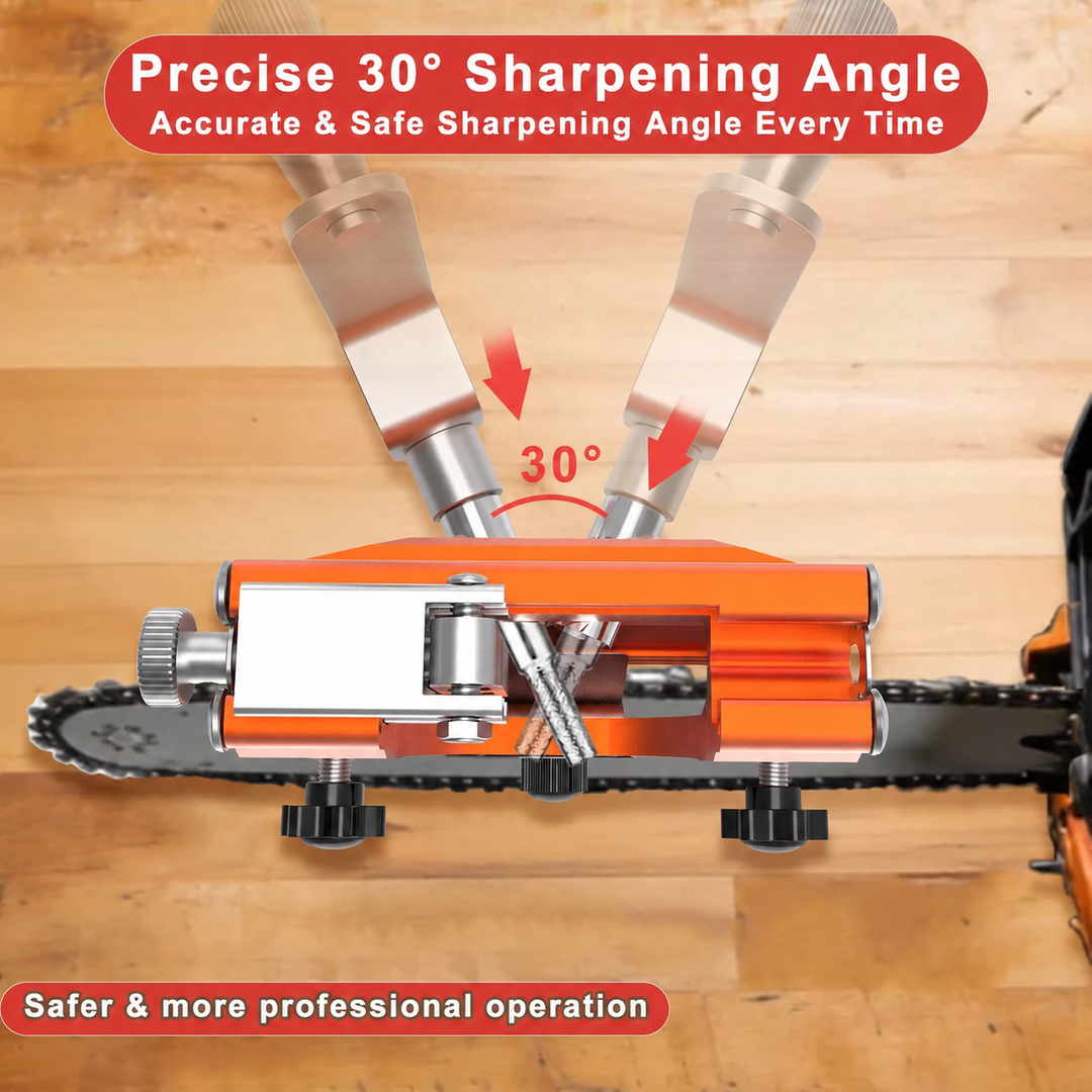 Precision Chainsaw Sharpener Jig