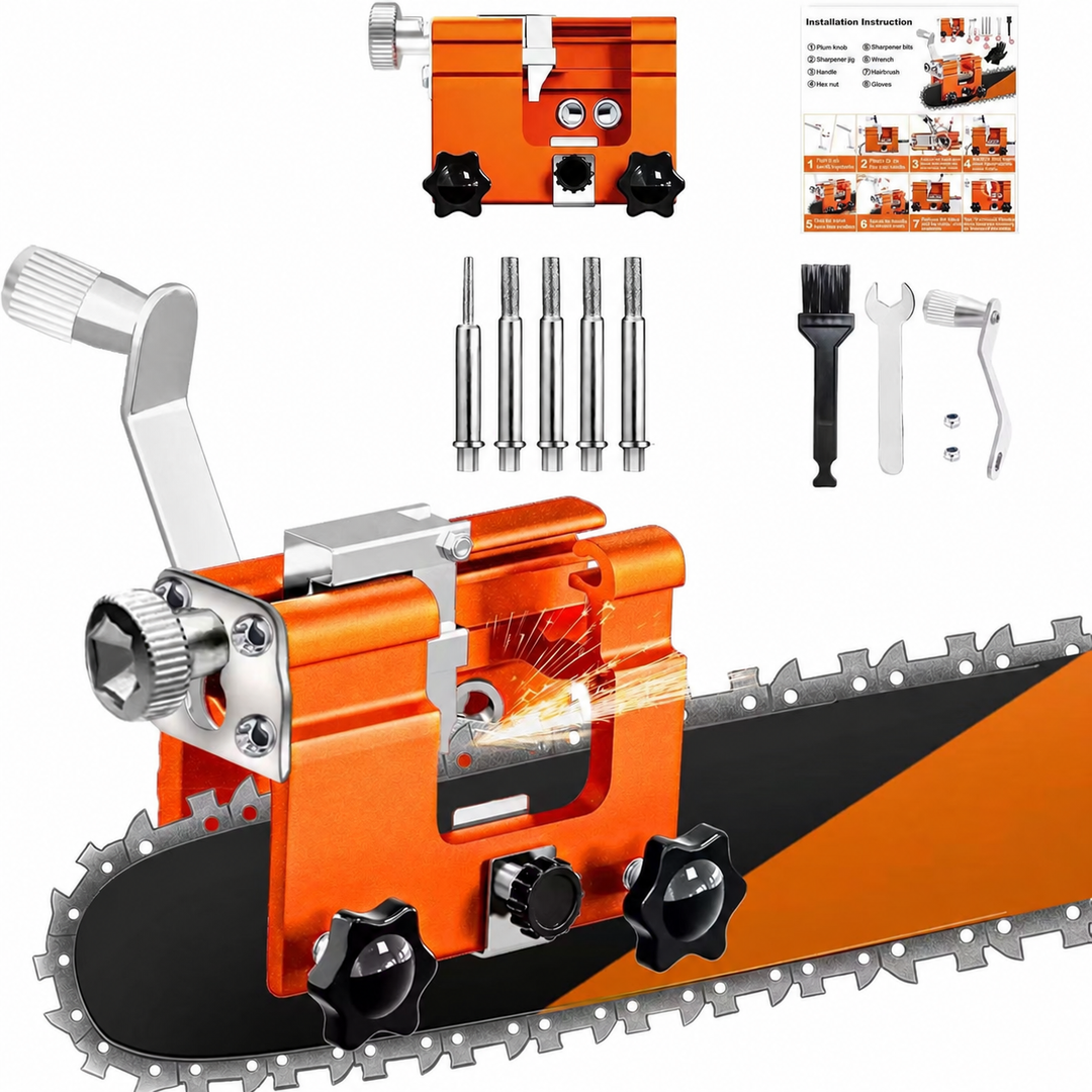 Precision Chainsaw Sharpener Jig