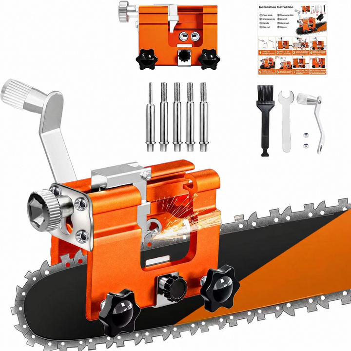 Precision Chainsaw Sharpener Jig