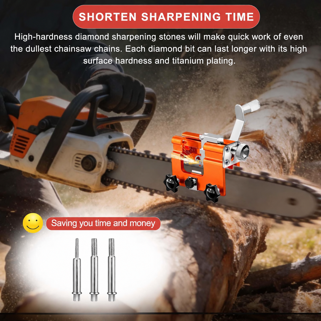 Precision Chainsaw Sharpener Jig