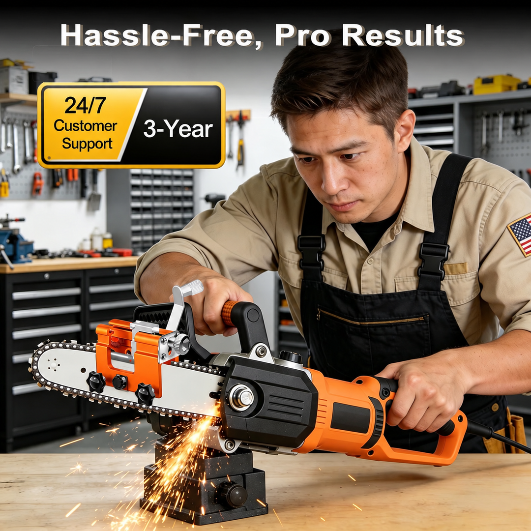 Precision Chainsaw Sharpener Jig