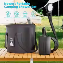 Portable Camping Shower Pump Set