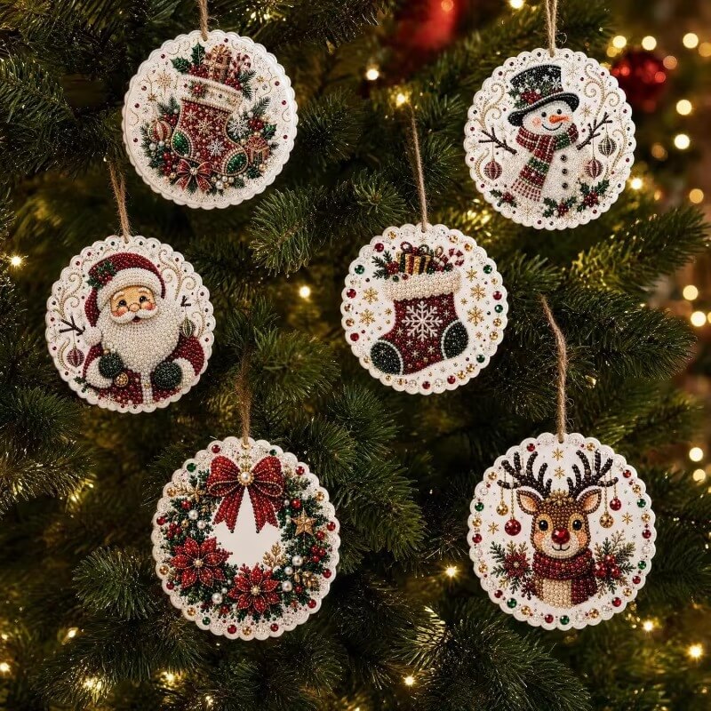 Christmas diamond art kit - Style E