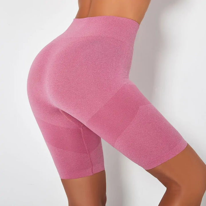 Women Seamless High Waist Shorts