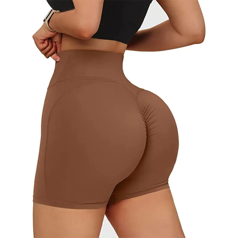 High Waist Yoga Fit Shorts