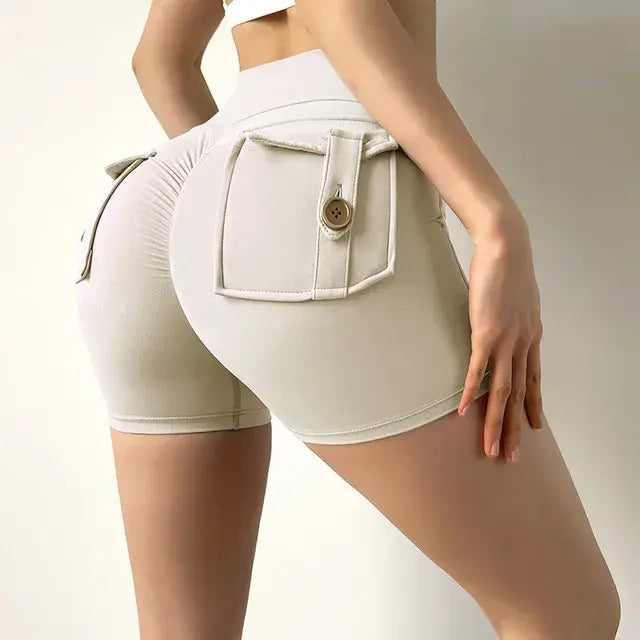 Ladies' Sculpting High-Waist Shorts