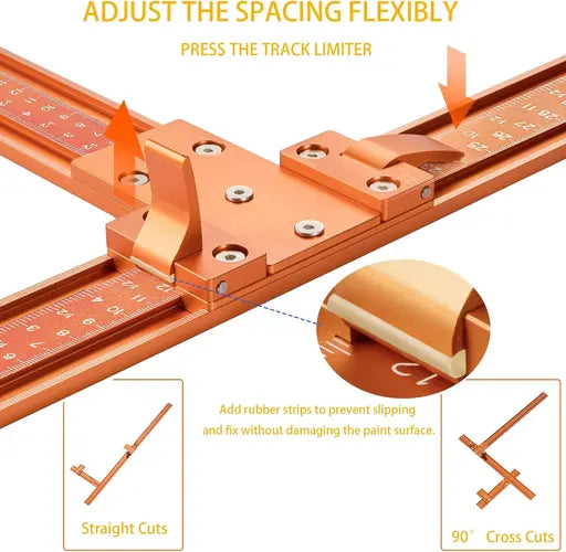 Aluminum Alloy Circular Saw Guide Rail