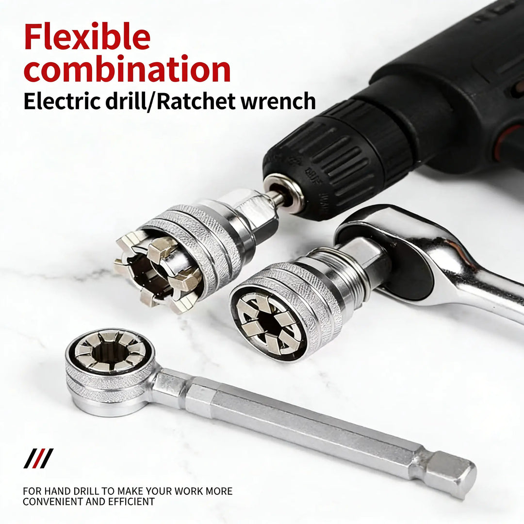 Universal Adjustable Socket Wrench