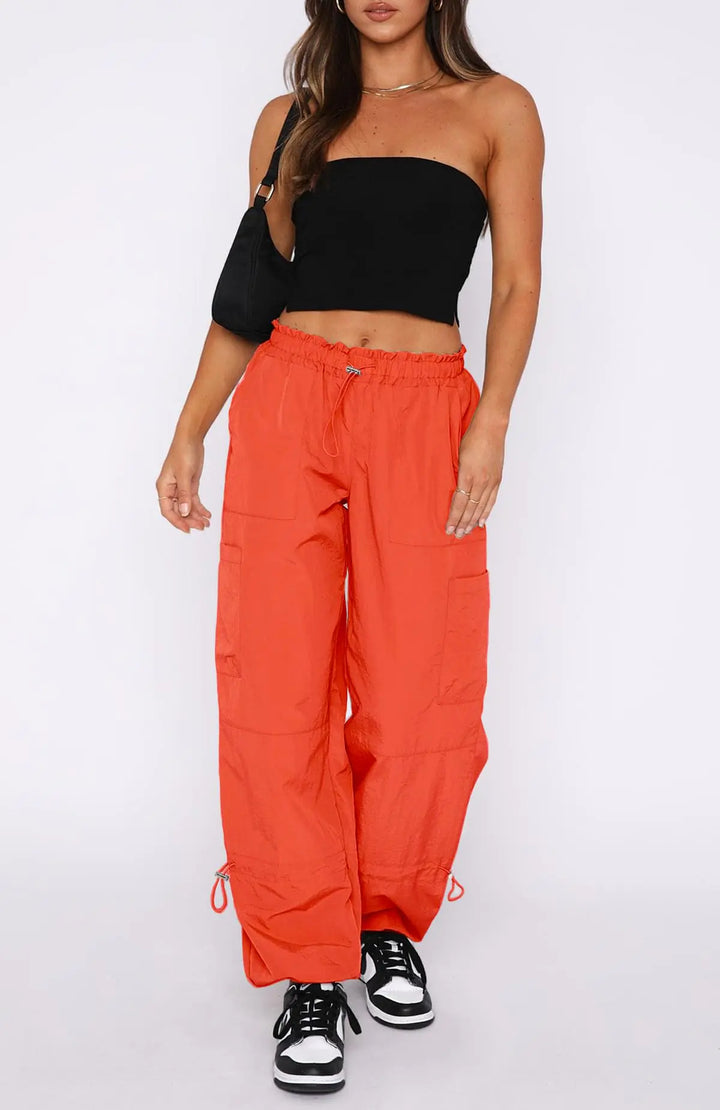 Trendy Parachute Pants Women