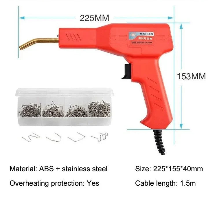 EVOQUEFIT Plastic Repair Hot Stapler Welding Kit