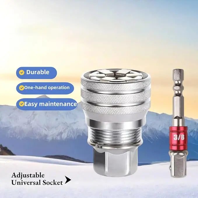 Universal Adjustable Socket Wrench