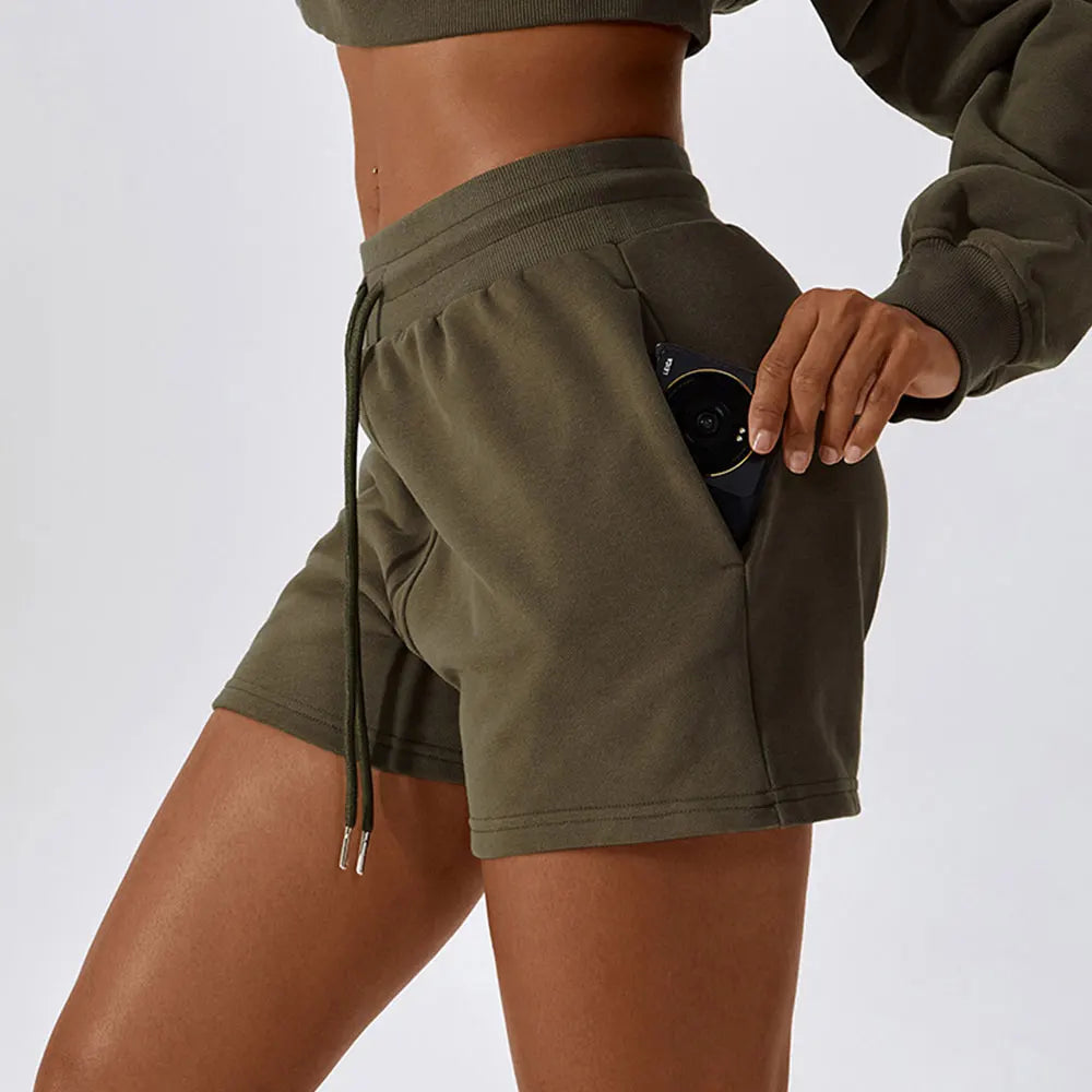 Ladies' Fall FlexiFit Drawstring Shorts