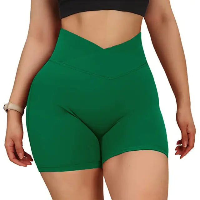 High Waist Yoga Fit Shorts