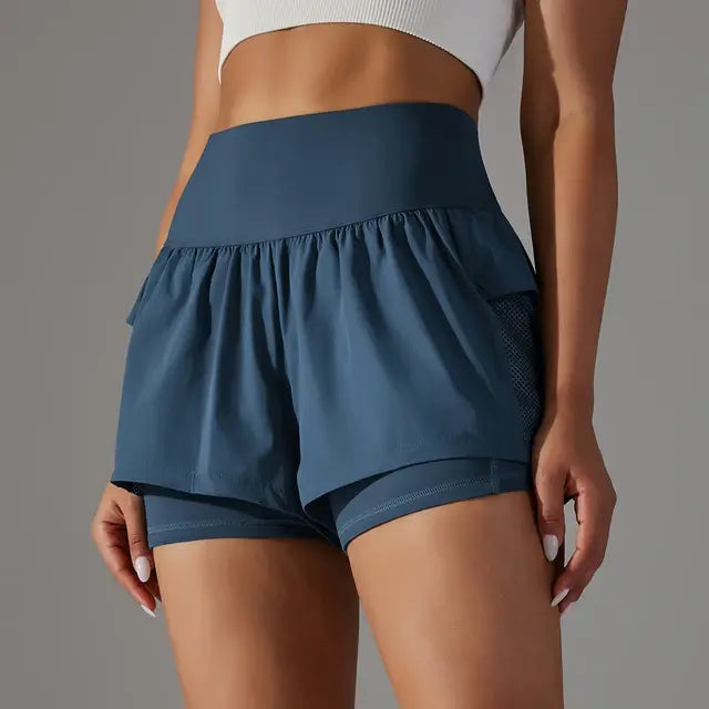 Women Gym Sport Running Shorts