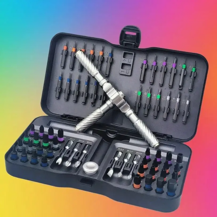 62-Piece Ratchet Screwdriver Set