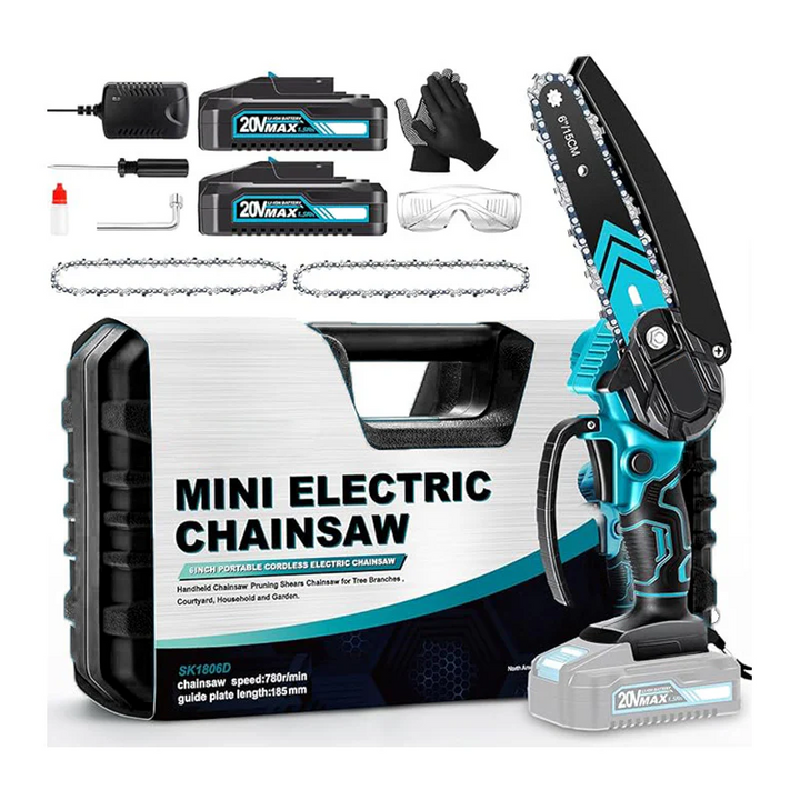 6-Inch Mini Chainsaw Ultimate Kit