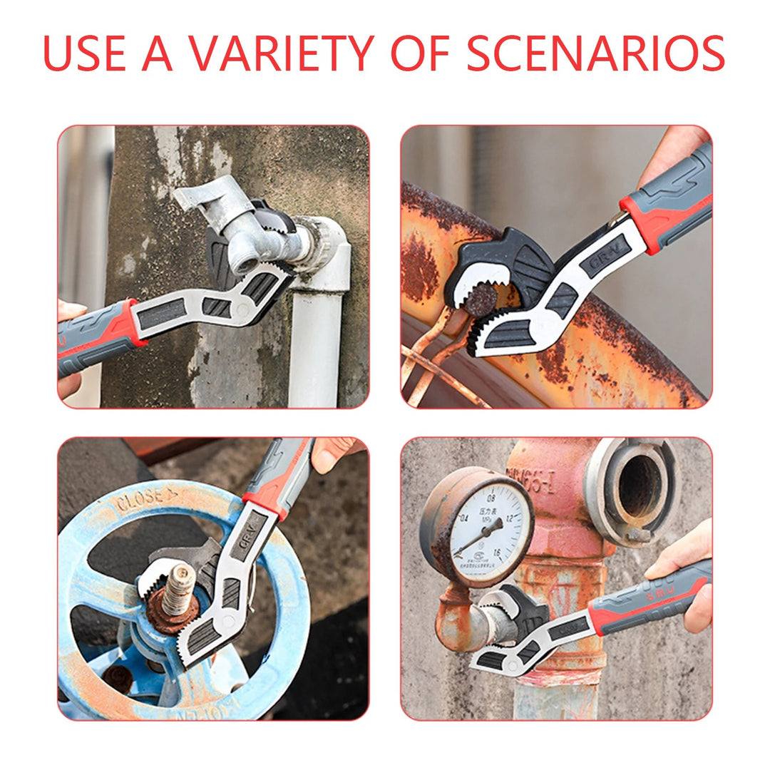 Multifunctional Self-Locking Wrench