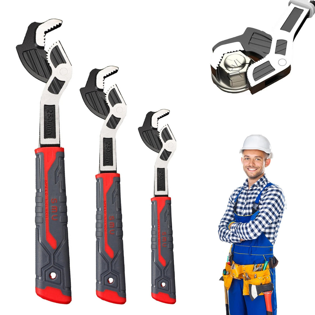 Multifunctional Self-Locking Wrench