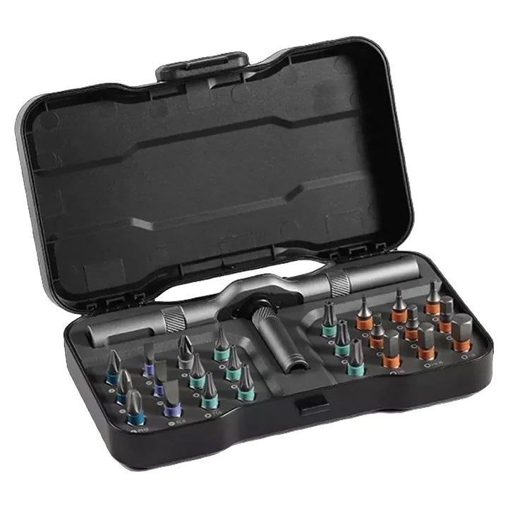 24-in-1 Multi-Purpose Ratchet Wrench Screwdriver Kit