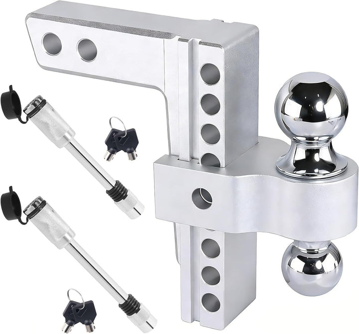Professional Aerospace-Grade Aluminum Adjustable Trailer Hitch
