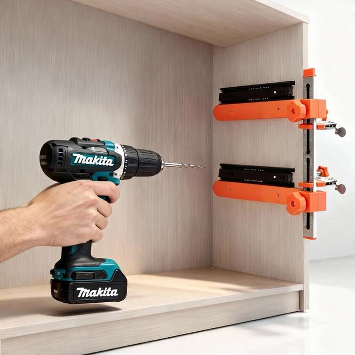 Drawer Slide Jig with Toggle Clamps