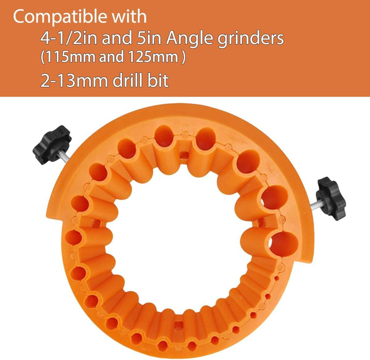 Multipurpose Drill Bit Sharpener for Angle Grinders