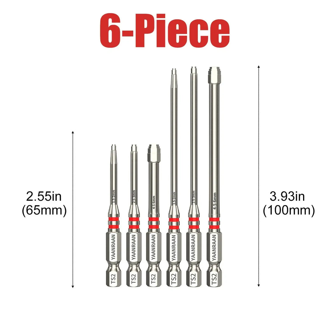 Pagoda Stepped Hex Allen Wrench Bit Set