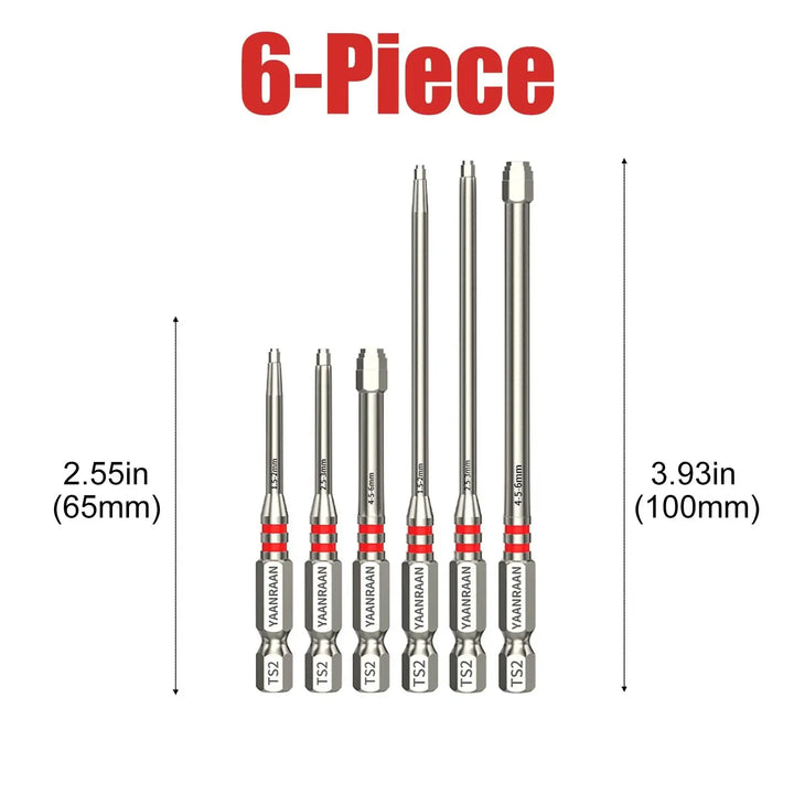 Pagoda Stepped Hex Allen Wrench Bit Set