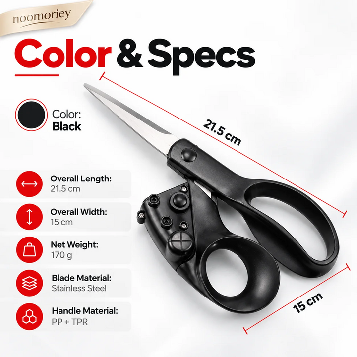 Laser Guided Precision Scissors