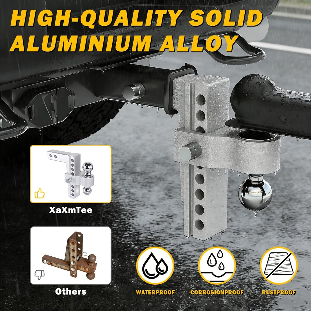 Professional Aerospace-Grade Aluminum Adjustable Trailer Hitch