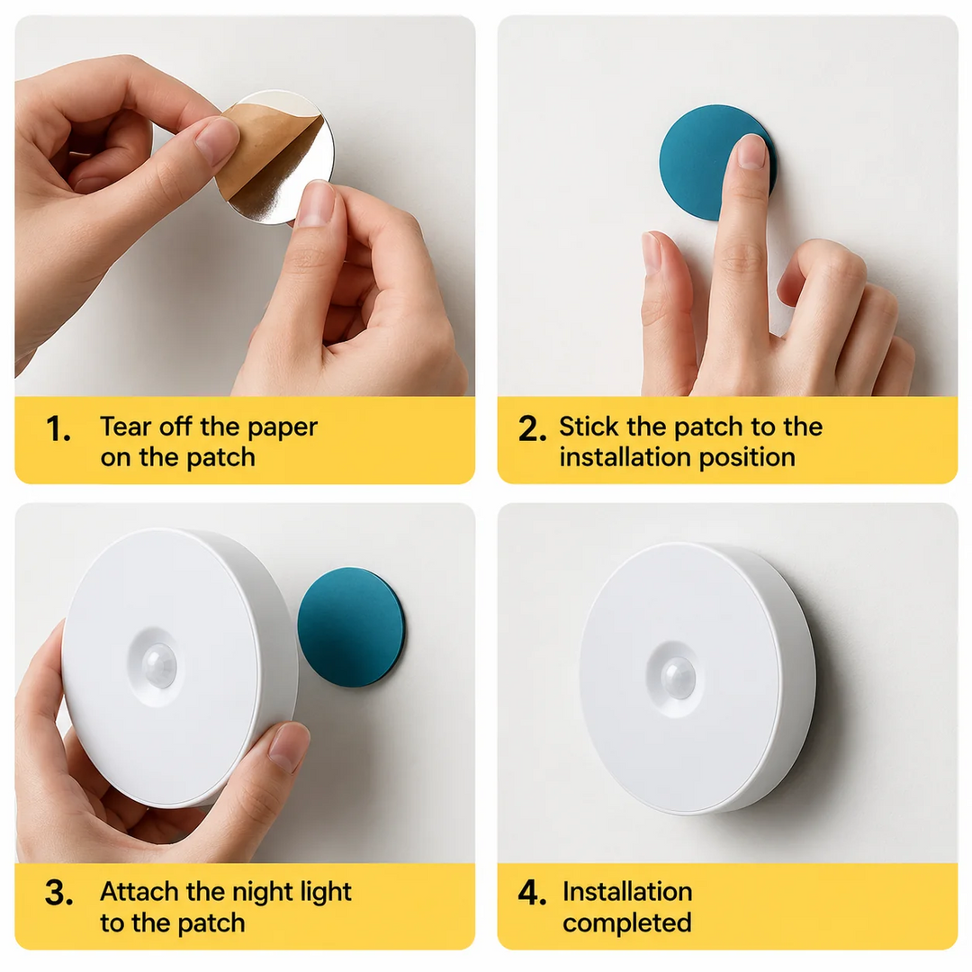 Smart Motion Sensor Wireless Night Light