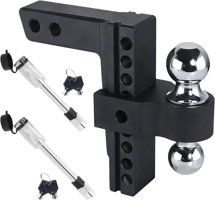 Professional Aerospace-Grade Aluminum Adjustable Trailer Hitch