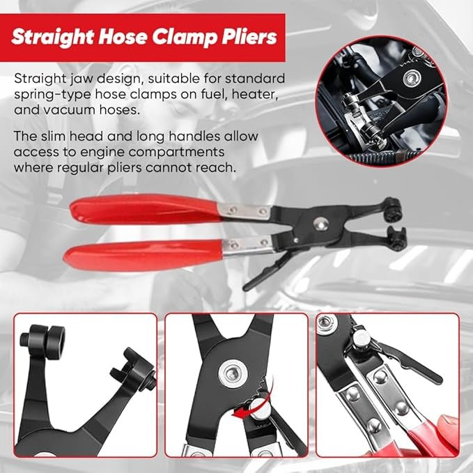 5-Piece Automotive Electrical Disconnect Pliers Kit