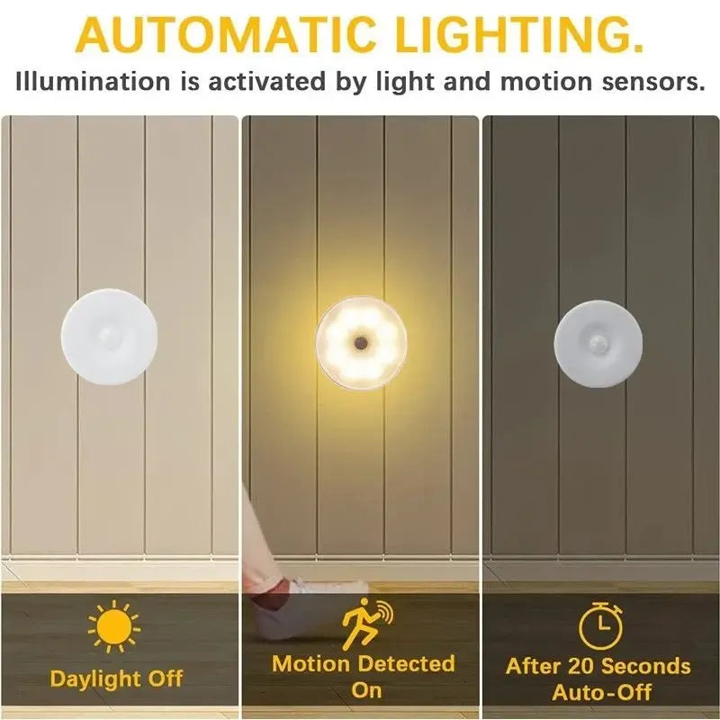 Smart Motion Sensor Wireless Night Light