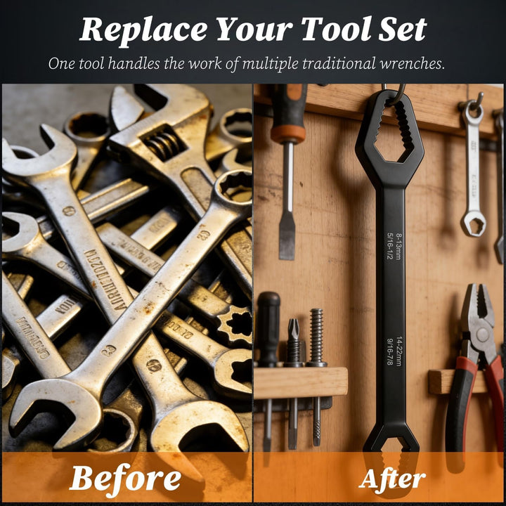 Universal Double Ended Wrench