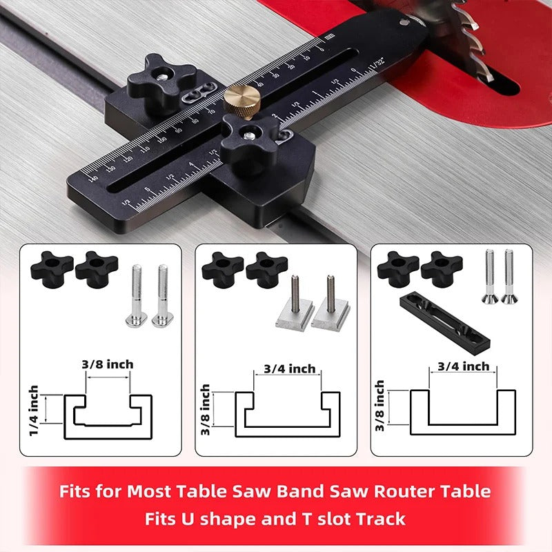 Thin Rip Table Saw Jig